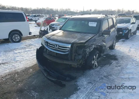 2013 Honda Pilot Touring z USA, uszkodzony, nr VIN 5FNYF4H98DB066721